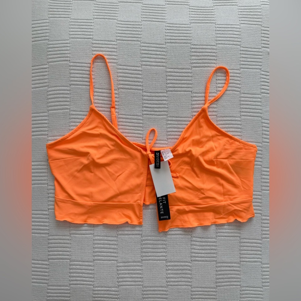 H&M Bright Orange Camisole Top